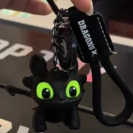 Toothless Light-Up Night Fury Keychain